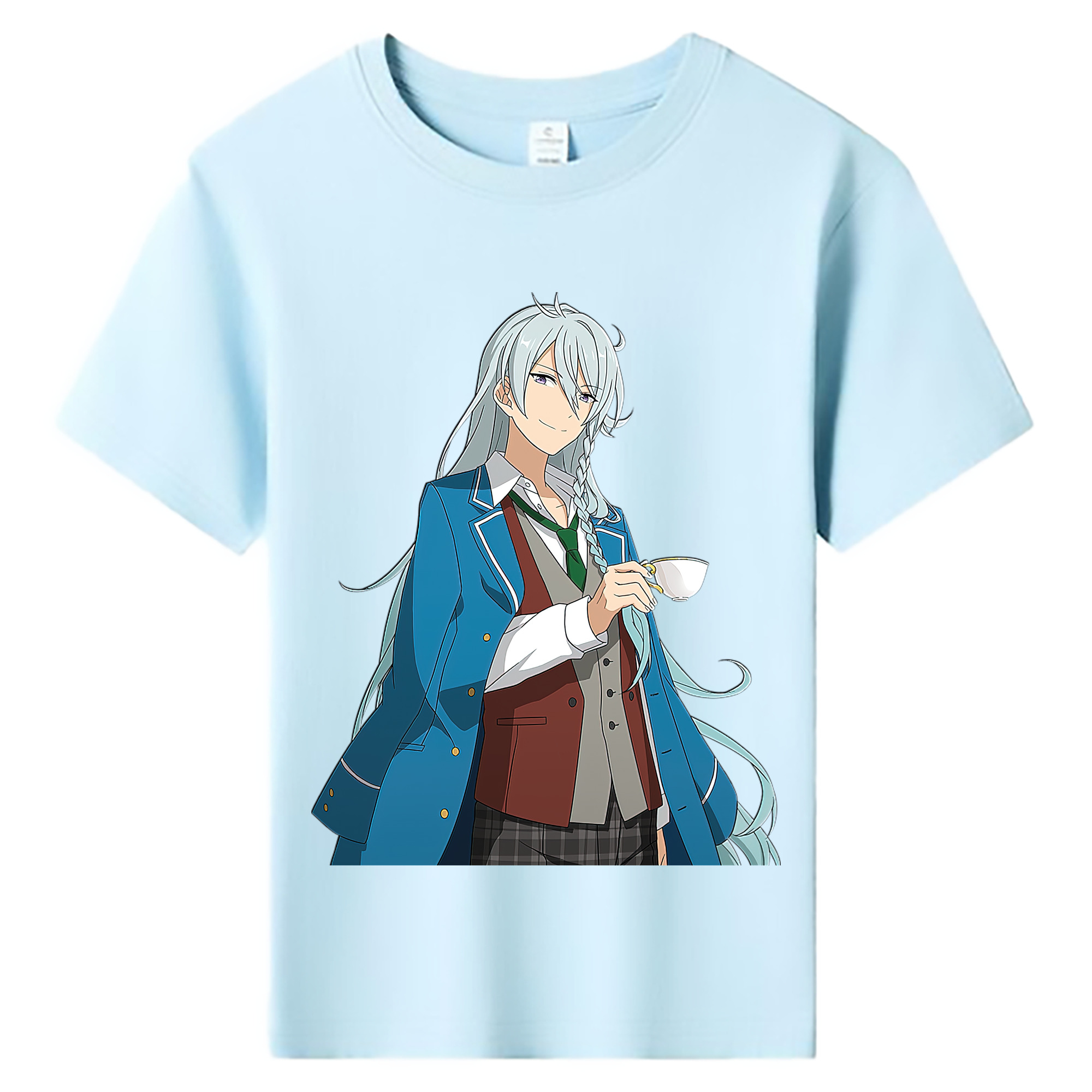 （画像用） あんさんぶるスターズ! Ensemble Stars 綿100％キッズTシャツ（フロントプリント）